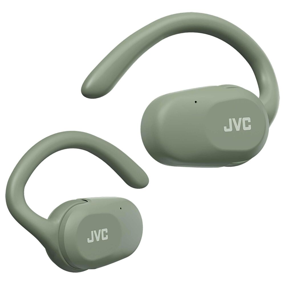 JVC Nearphones Open-Ear True Wireless Earbuds in Green, , large