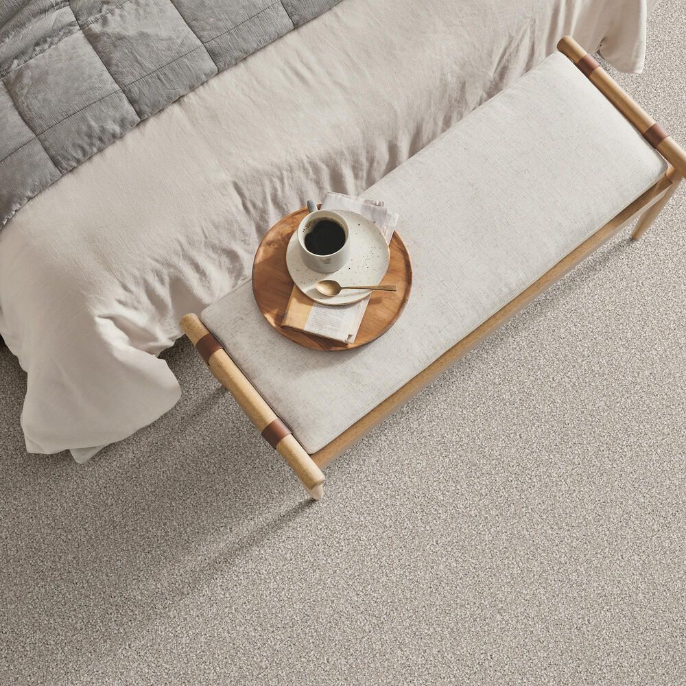 Shaw Tonal Comfort II Carpet in Shoreline Haze, , large
