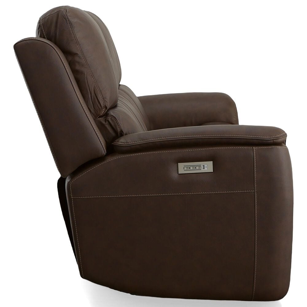 Flexsteel Henry 3-Piece Power Reclining Living Room Set in Burnt Umber, , large