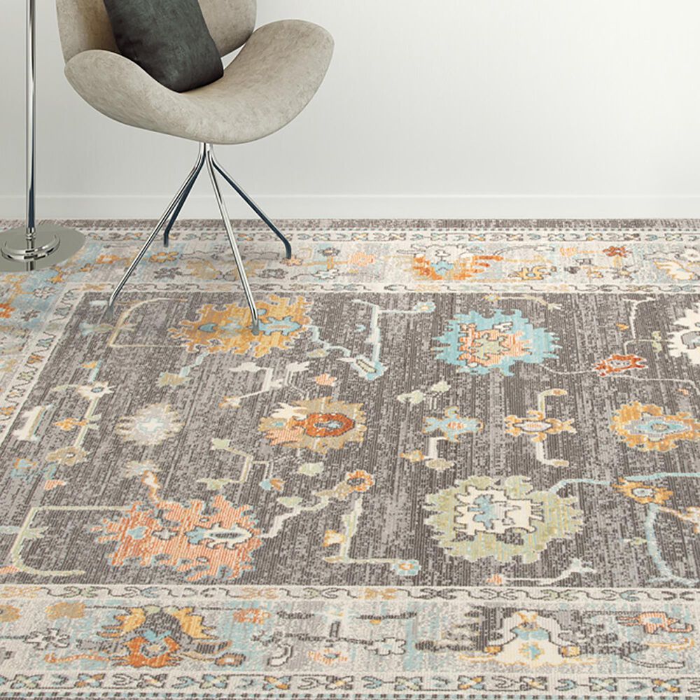 Amer Rugs Bohemian 8&#39;9&quot; x 11&#39;9&quot; Taupe Area Performance Rug, , large