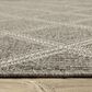 Oriental Weavers Caicos CA02N 9"10" x 12"10" Grey Area Rug, , large