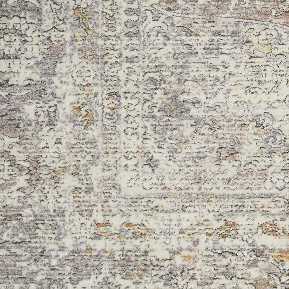 Nourison Starry Nights 8&#39; x 10&#39; Silver and Cream Area Rug, , large