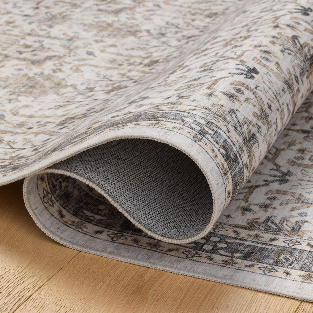 Loloi Anniston Ivory and Stone 2'6" x 7'6" Runner, , large