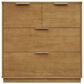 Delta Children Forever 4-Drawer Dresser with Changing Top in Acorn, , large
