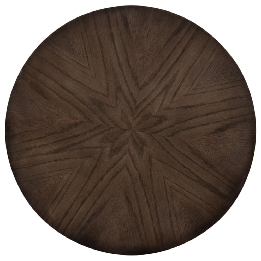 Belle Furnishings Penton Round End Table in Espresso, , large