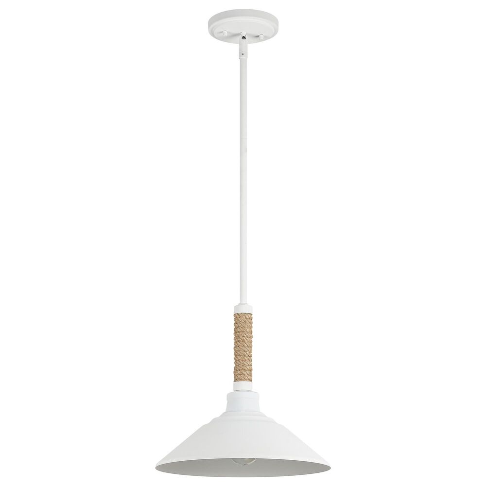 Golden Lighting Journey 1-Light Pendant in Natural White, , large