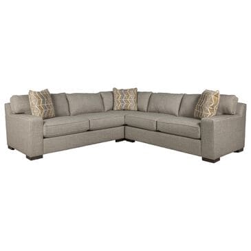 Fulton Home Tina 3-Piece Sectional in Taupe, , large