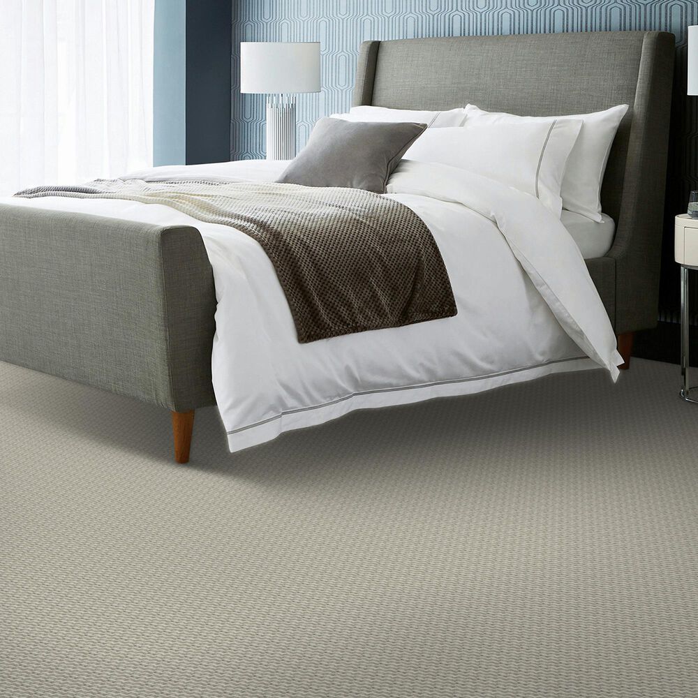 Karastan Escalera Carpet in Silver Stone, , large