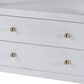 Butler Specialty Company Nora 2-Drawer Wide Nightstand with Open Shelf in Textured White, , large