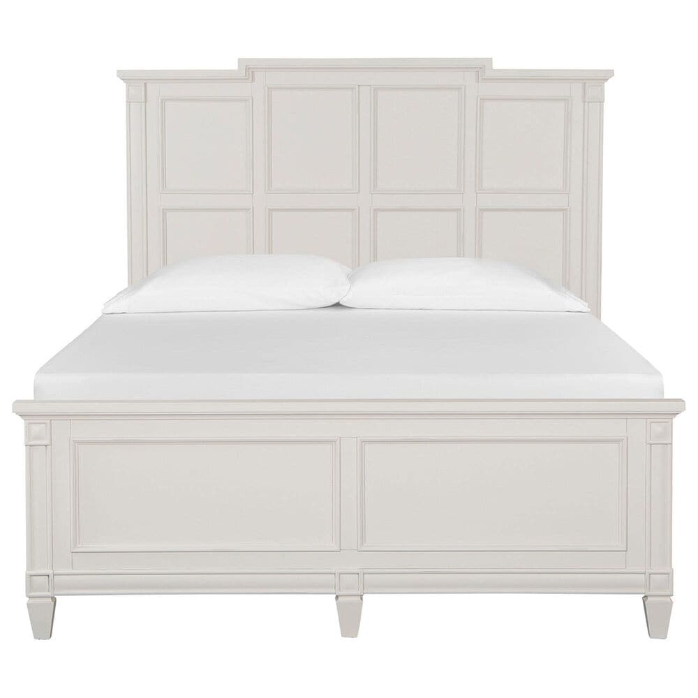 Nicolette Home Willowbrook 5-Piece Queen Panel Bedroom Set in Egg Shell White, , large