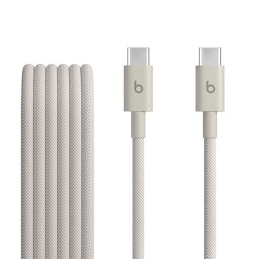 Beats 1.5-Meter USB?C to USB?C Woven Cable in Surge Stone, , large