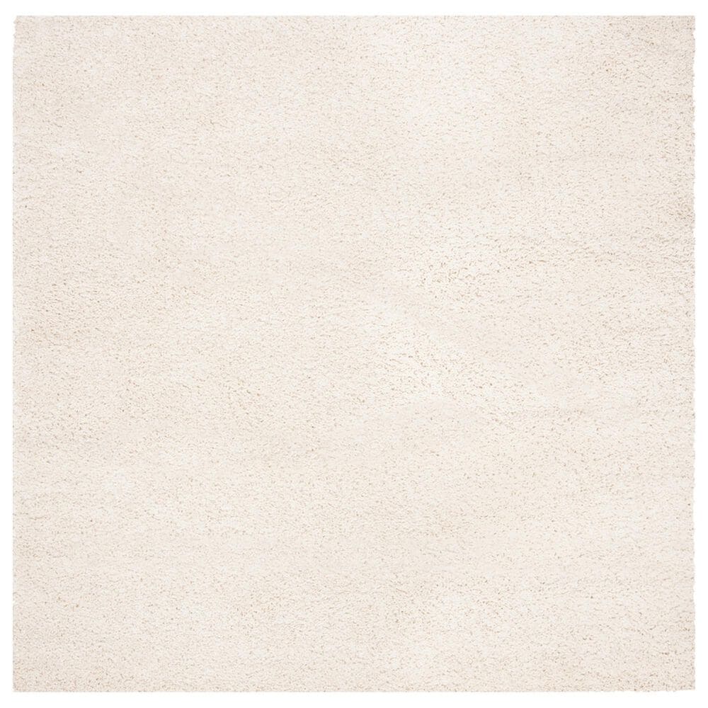 Safavieh August Shag AUG900C 8"6" Square Ivory Area Rug, , large