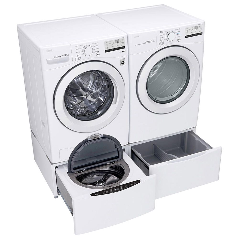 LG 7.4 Cu. Ft. Ultra Large Capacity Gas Dryer in White, , large