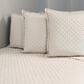 Ann Gish Art of Home 3-Piece Queen Double Diamond Coverlet Set in Ivory, , large