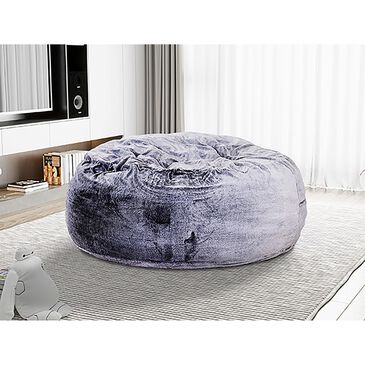 Primo International Bala Oversized Lounger Chair in Gray, , large