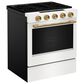 KitchenAid 5.0 Cu. Ft. Smart Slide-in Gas Range in Porcelain White, , large
