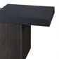 Plank and Hide Rectangular Functional Fire Pit in Wenge and Black, , large