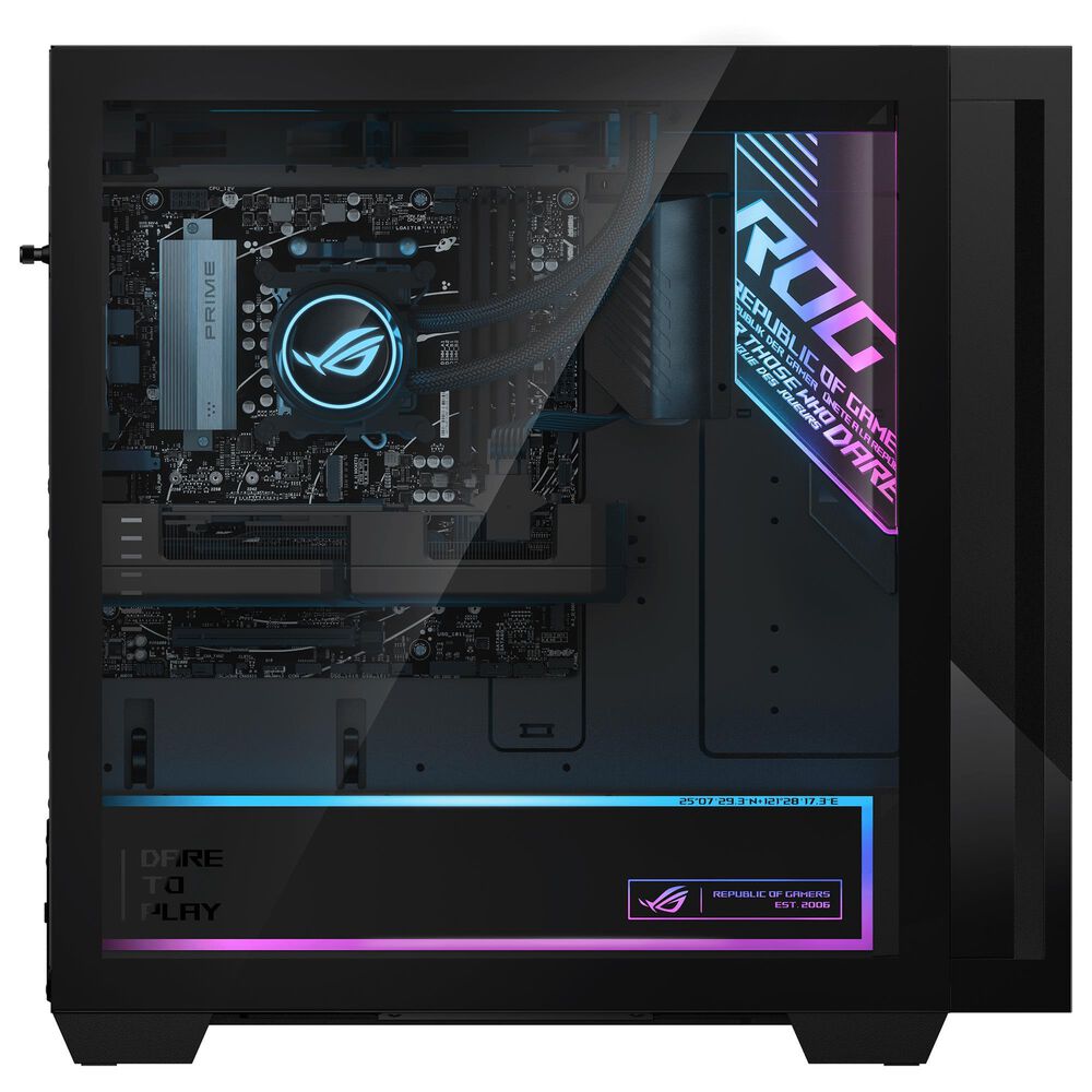 ASUS G700 (2025) Gaming Desktop | AMD Ryzen 7 9800X3D - 32GB RAM - NVIDIA GeForce RTX 5080 PRIME Graphics - 2TB SSD in Black, , large