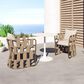 Zuo Modern Quadrat Dining Chair in White, , large
