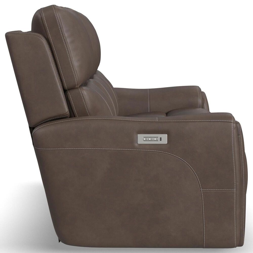 Oxford Furniture Carter 3-Piece Power Reclining Living Room Set in Cappuccino, , large