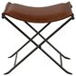 Martin Svensson Home Silla Bench with Cinnamon Brown Cushion in Black, , large