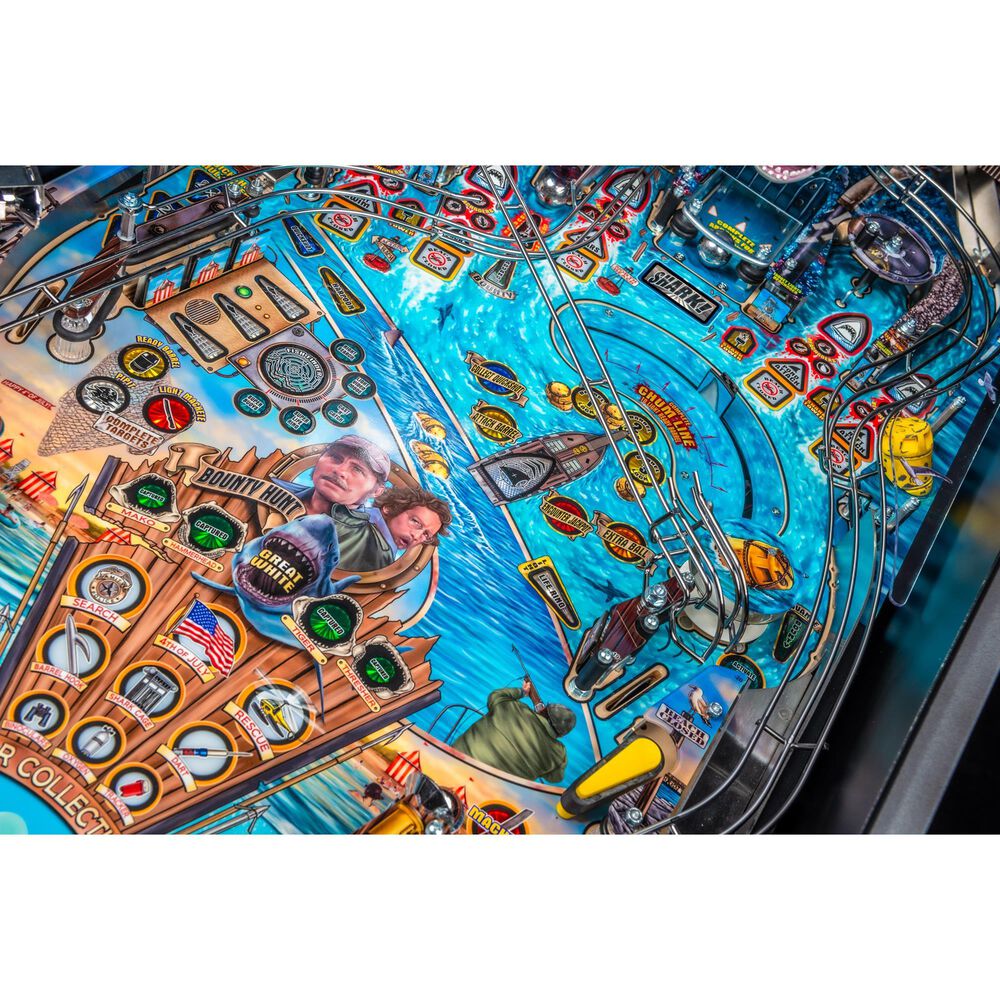 Stern Pinball Jaws Pro Edition Pinball Machine, , large