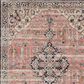 Magnolia Home Graham GRA-06 5"5" x 7"6" Coral and Navy Area Rug, , large
