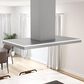 Zephyr Luce 42" Island-Mount Chimney Range Hood in Stainless Steel, , large