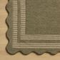 Loloi II Scottie 2"6" x 7"6" Olive and Pebble Runner, , large
