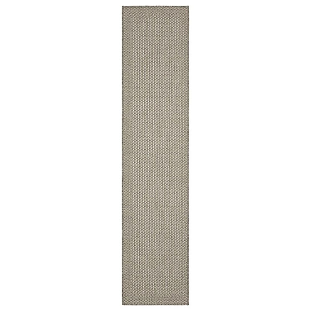 Oriental Weavers Caicos CA03N 1"10" x 7"6" Grey Runner, , large