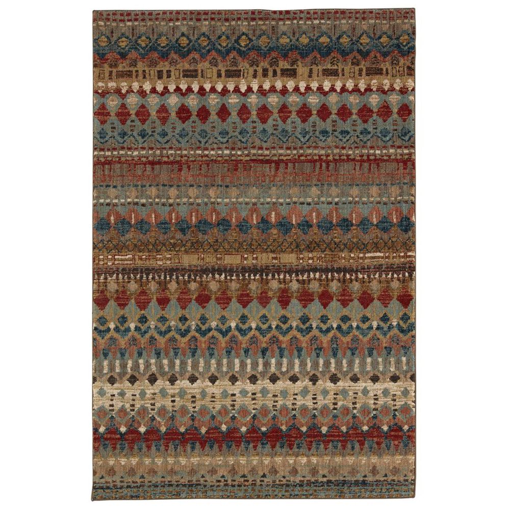 Karastan Spice Market Saigon 90932-80129 9"6" x 12"11" Multicolor Area Rug, , large