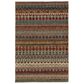 Karastan Spice Market Saigon 90932-80129 9"6" x 12"11" Multicolor Area Rug, , large