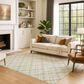 Dalyn Rug Company Soft Essentials Plaid Celery 8" x 10" Indoor/Outdoor Area Rug, , large