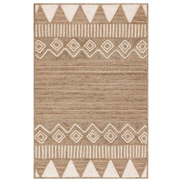 ED Ellen DeGeneres Crafted by Loloi Redondo REO-01 3"6" x 5"6" Natural and Ivory Area Rug, , large