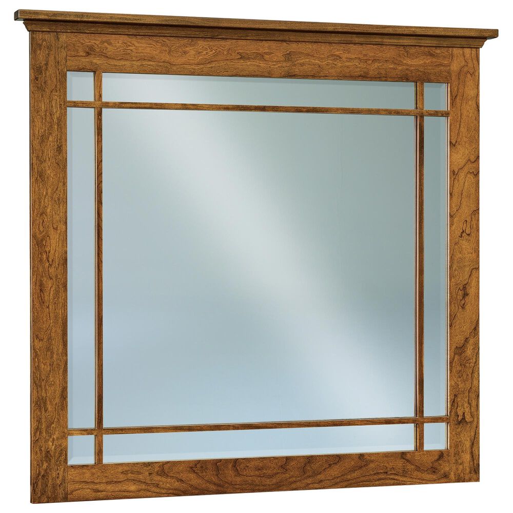 Archbold Furniture Leonhardt Square Mirror in Sealy, , large