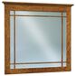 Archbold Furniture Leonhardt Square Mirror in Sealy, , large