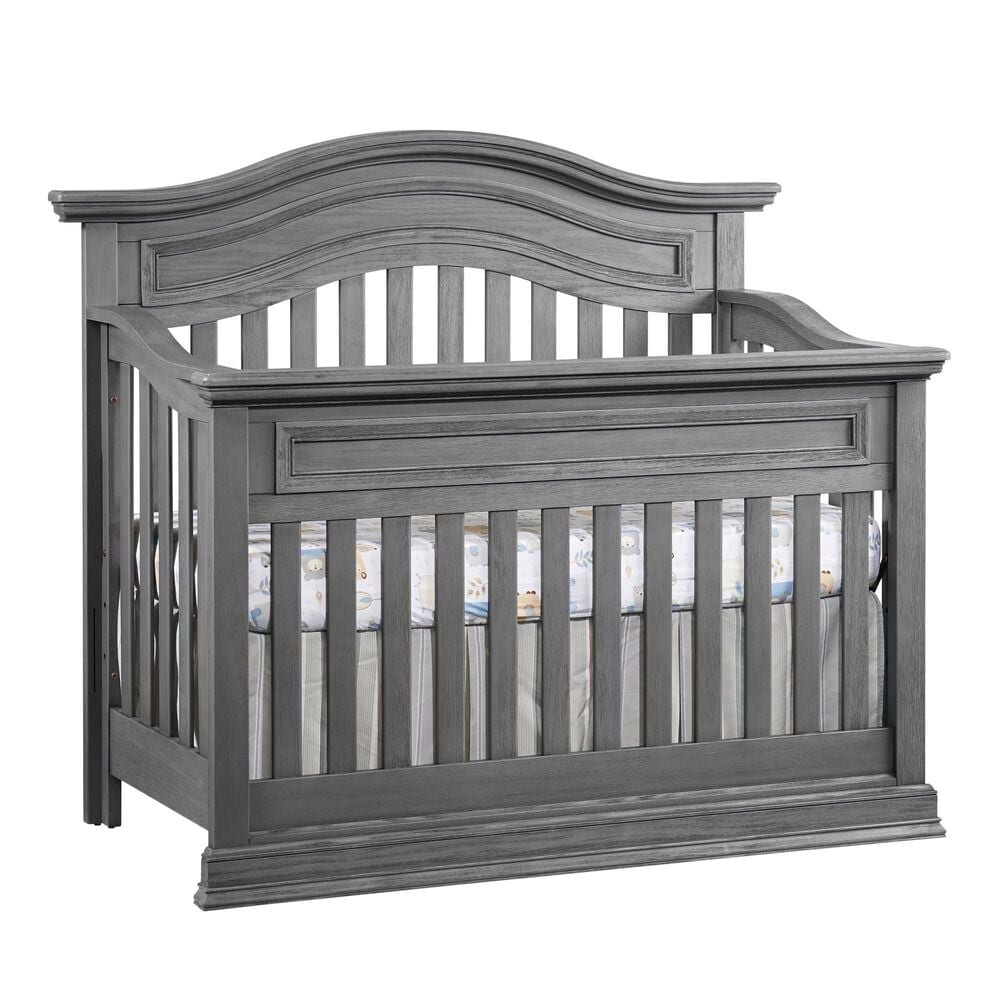 Oxford Baby Glenbrook 4-in-1 Convertible Crib in Graphite Gray, , large