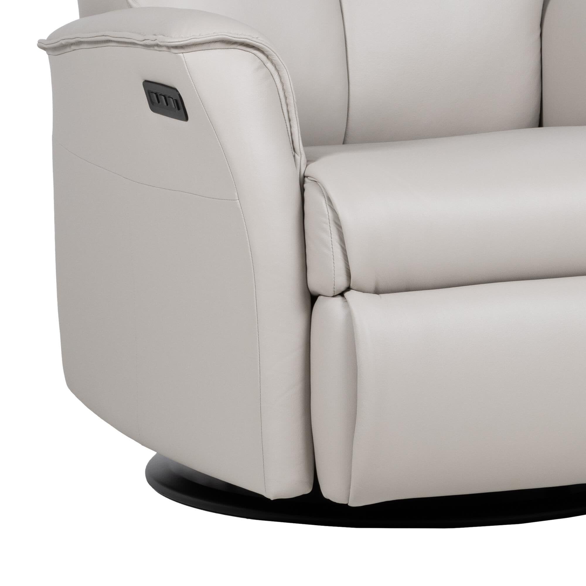 牡丹 コンソレイユ CALGARY - STONE Power Recliner - Parker House Furniture