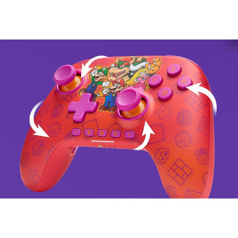 PowerA Advantage Wireless Controller for Nintendo Switch 2 - Mario and Friends, , large