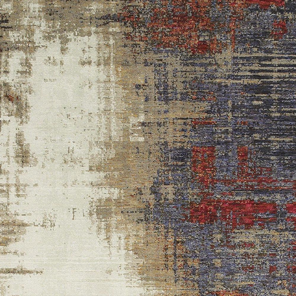 Oriental Weavers Evolution 8001A 5&#39;3&quot; x 7&#39;3&quot; Ivory Area Rug, , large