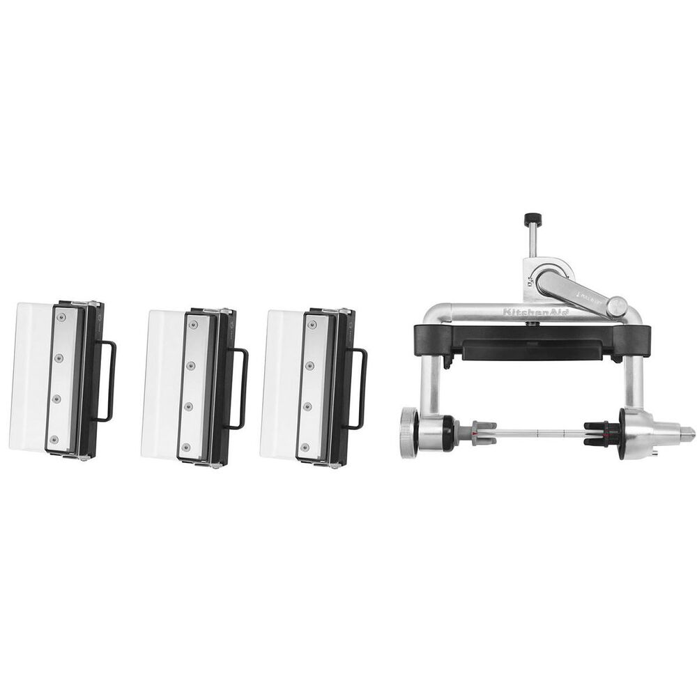 KitchenAid Vegetable and Noodle Cutter Set in Stainless Steel, , large