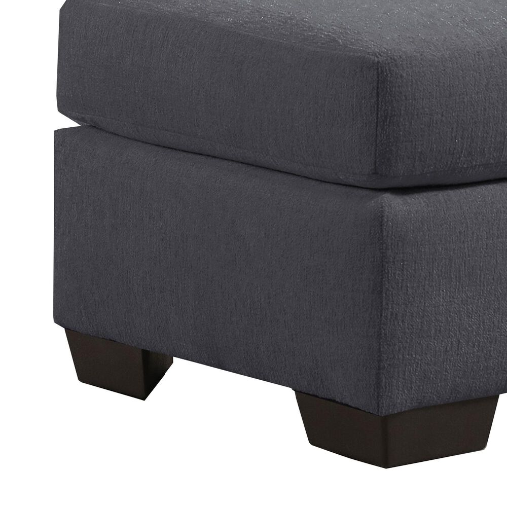 Northwestern Franz Ottoman in Charcoal, , large