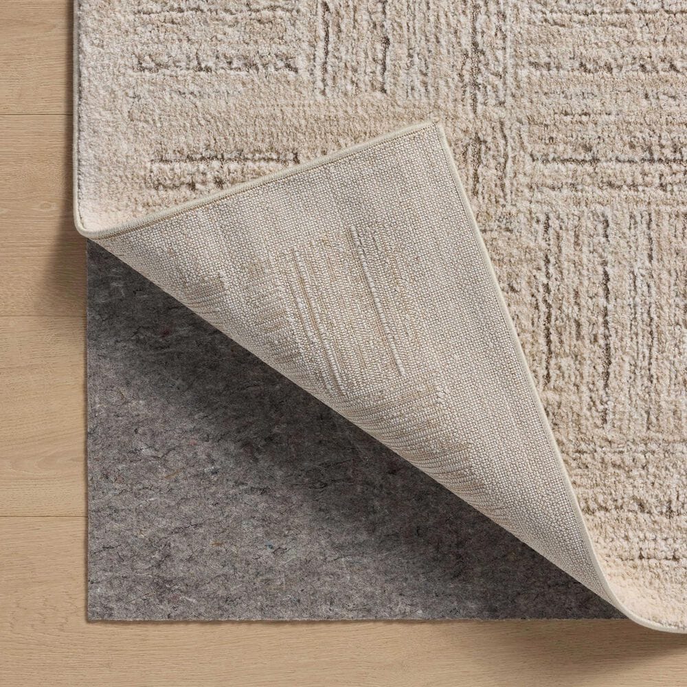 Amber Lewis x Loloi Monty 9&#39;2&quot; x 13&#39; Ivory and Taupe Area Rug, , large