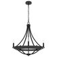 Hunter Perch Point 24" 5-Light Chandelier in Noble Bronze, , large