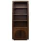 Legends Home Eclipse 78" Bookcase in Bourbon and Walnut, , large