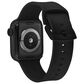 WITHit Keeperless Silicone Band for 42/44/45mm Apple Watch Series 1-7 in Black, , large