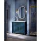 Kohler Charlemont 36" Single Bathroom Vanity in Tidal Blue with 3 cm White Quartz Top and Rectangular Sink, , large