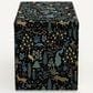 Rifle Paper Co Crafted by Cloth & Company Willie Storage Bench in Menagerie Black, , large