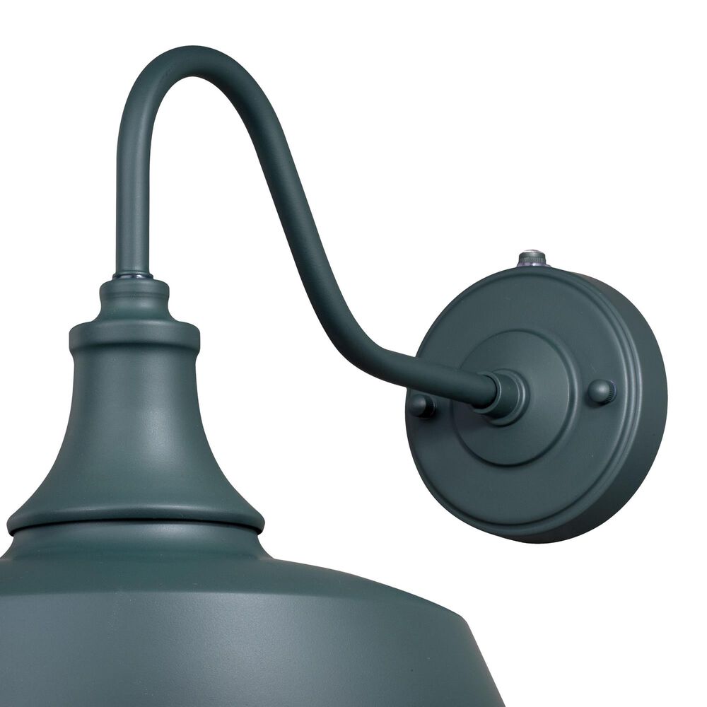 Vaxcel Dorado 12" 1-Light Outdoor Wall Sconce in Hunter Green, , large