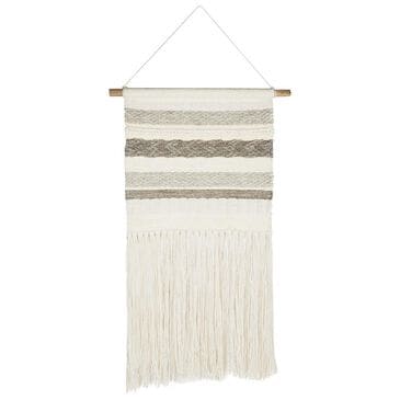 Surya Sedona Woven Wall Art 121 in Ivory/Grey, , large